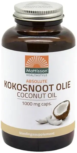 Absolute Coconut Oil, 1000 mg, 120 capsule, Mattisson Healthstyle