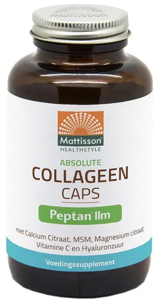 Absolute Collageen Peptan Type II, 180 capsule, Mattisson Healthstyle