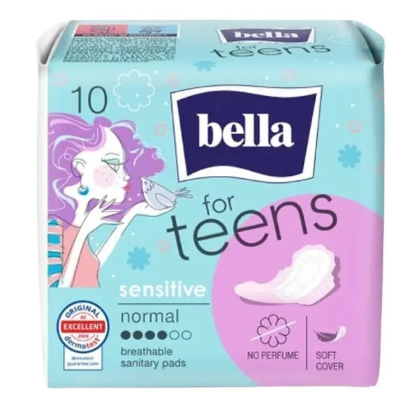 Absorbante Bella For Teens Sensitive, 10 Bucati