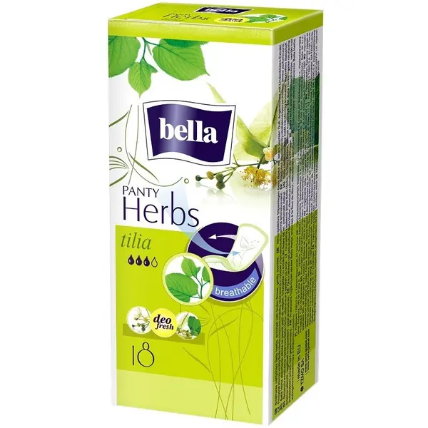 Absorbante Bella Panty, Herbs Flori Tei x 18 Bucati