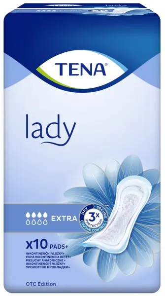 Absorbante femei Tena Lady - Extra, 10 buc.