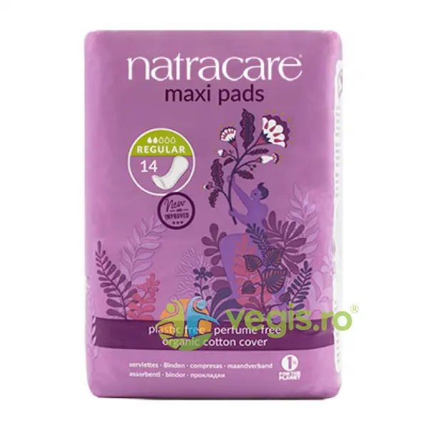 Absorbante Maxi Normale fara Aripioare (2 picaturi) 14buc