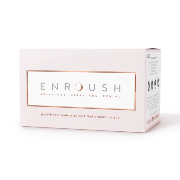Absorbante zilnice din bumbac organic – 24 bucăți Enroush Absorbante zilnice din bumbac organic – 24 bucăți Enroush