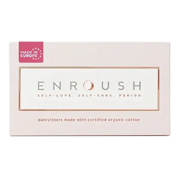 Absorbante zilnice din bumbac organic Ultra Thin, 24 bucati, Enroush
