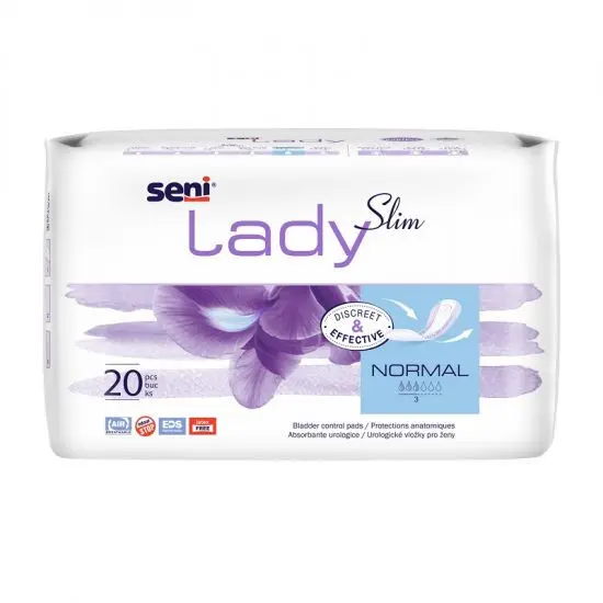 Absorbante zilnice Lady Slim, Normal, 20 bucati, Seni