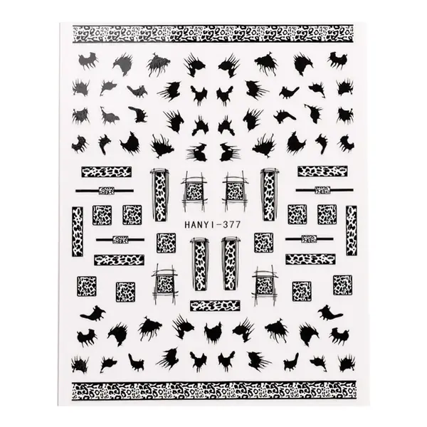 Abtibild Unghii SensoPRO Milano - Mixed Motifs