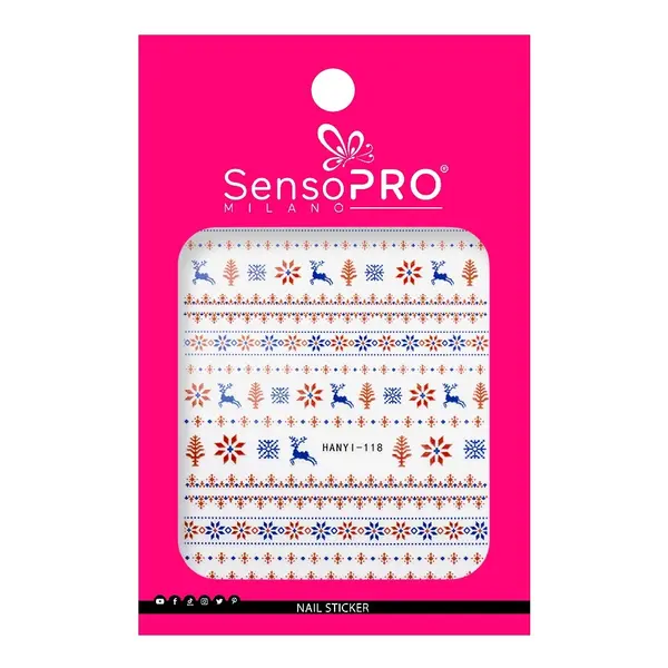 Abtibild Unghii SensoPRO Milano - Reindeer Magic