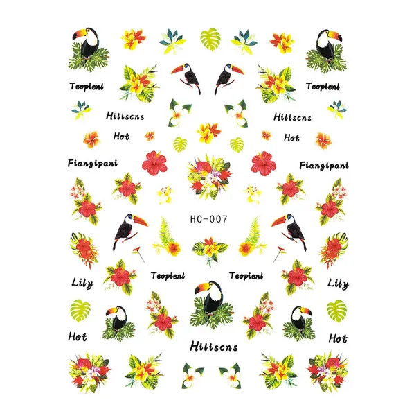 Abtibild Unghii SensoPRO Milano Tropical Music, model HC-007