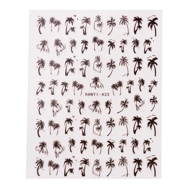 Abtibild Unghii SensoPRO Milano - Tropical Shadows