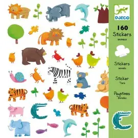 Abţibilduri Djeco Animale