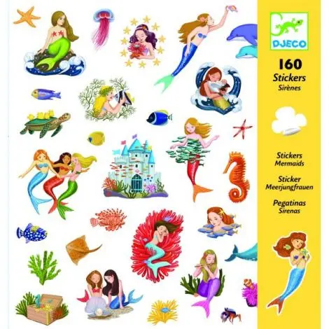 Abţibilduri Djeco Sirene