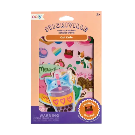 Abtibilduri parfumate - Stickiville Cat Cafe