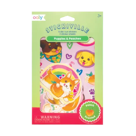 Abtibilduri parfumate - Stickiville Puppies and Peaches