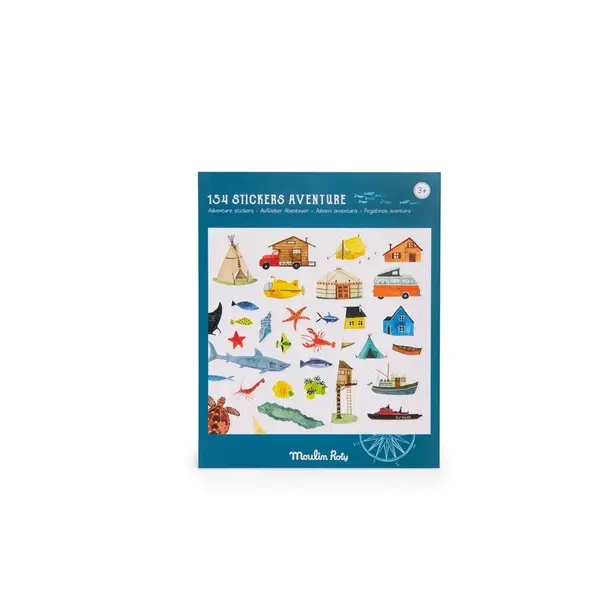 Abtibilduri repozitionabile Explorator, Moulin Roty