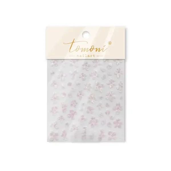 Abtibilduri unghii 3D Marquise, STICKER02, Roz