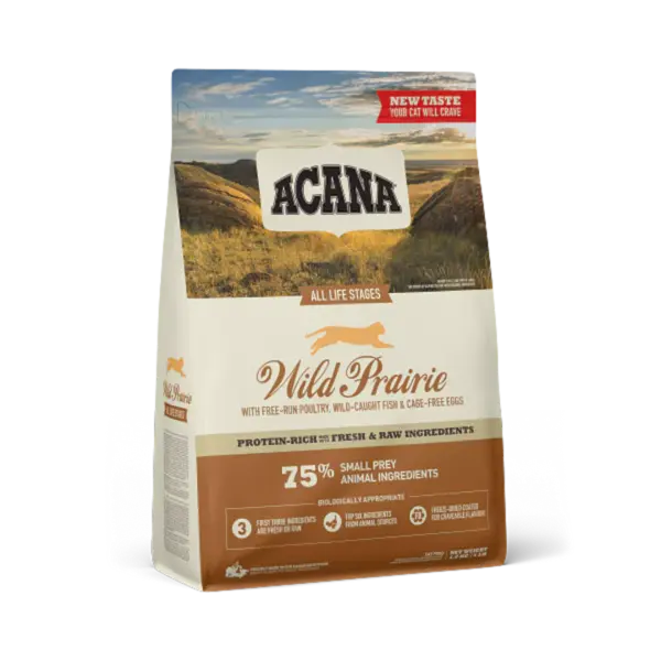 ACANA Highest Protein Wild Prairie, hrană uscată fără cereale pisici, 1.8kg 1.8kg