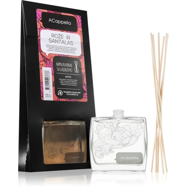 ACappella Rose and Sandalwood aroma difuzor cu rezervã 100 ml