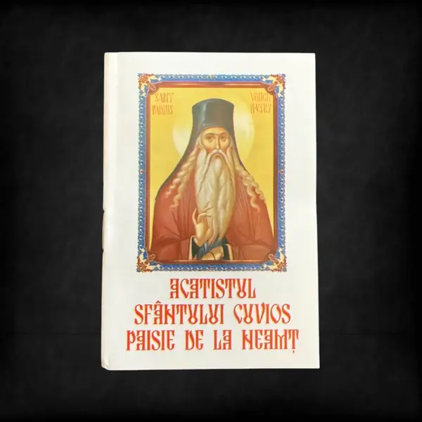 Acatistul Sfântului Cuvinios Paisie de la Neamț - Default Title