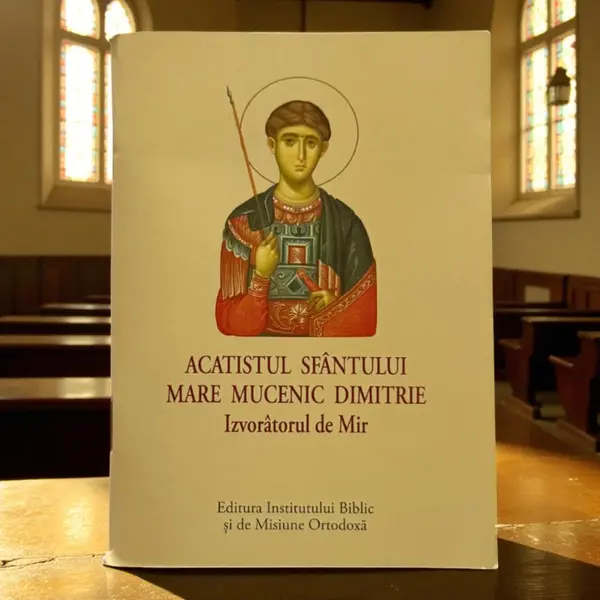 Acatistul Sfântului Mare Mucenic Dimitrie Izvoritorul de Mir - Default Title