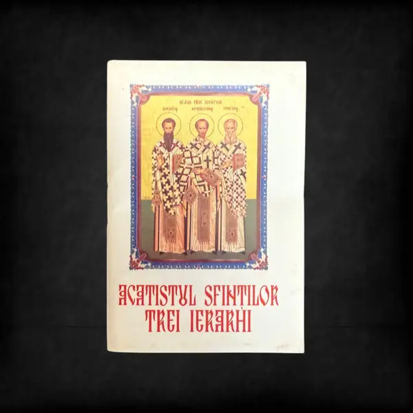 Acatistul Sfinților Trei Ierarhi - Carte de rugăciune - Default Title