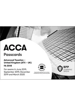 ACCA Advanced Taxation FA2018. Passcards, Spiral Bound/***
