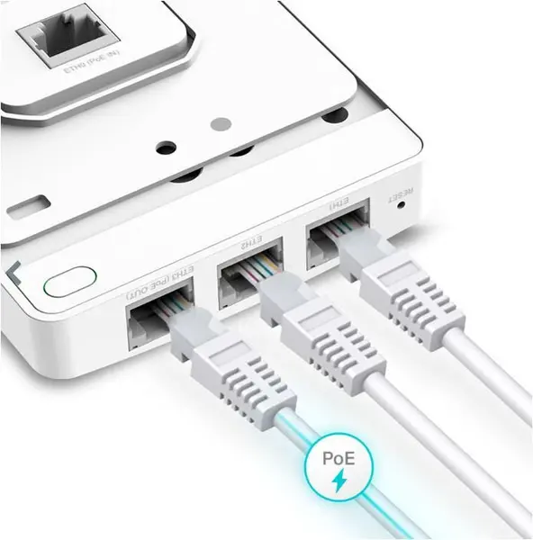 Acces Point WiFi 6 montaj pe perete PoE 574Mbps - Tp-Link - EAP615-WALL