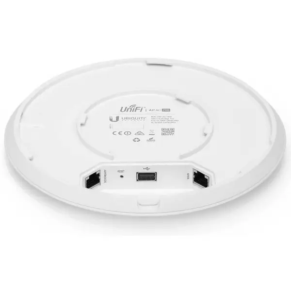 Acces Point wireless Ubiquiti UniFi UAP-AC-PRO, 2 porturi, 122 m, PoE