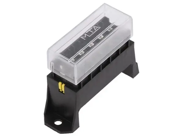 Acces.sig: cutii de siguranţe siguranţă: 19mm 100A Corp: neagră