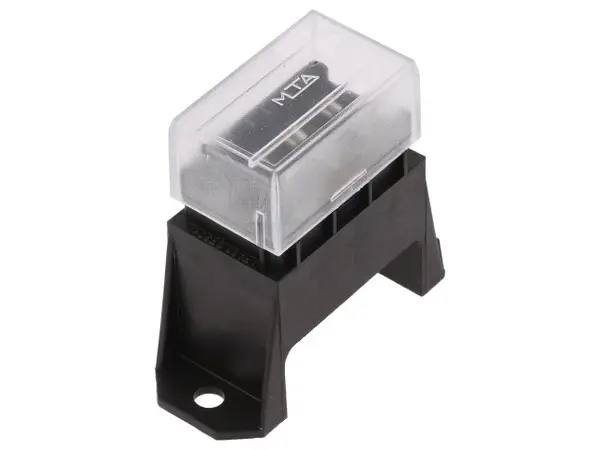 Acces.sig: cutii de siguranţe siguranţă: 19mm 80A Corp: neagră