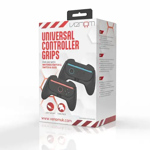 Accesorii controler Venom VS4956 pentru Nintendo Switch 2/Switch Twin Grip Pack