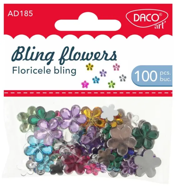 Accesorii craft - Floricele bling | Daco