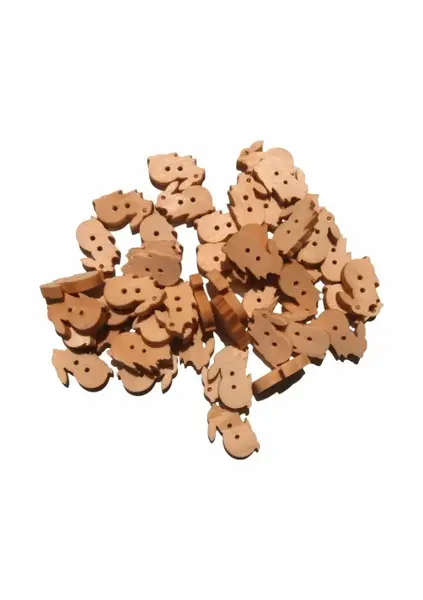 Accesorii pentru activitati crafts,lemn,iepure, 20g set