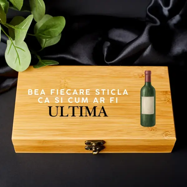 Accesorii pentru vin personalizat - Bea fiecare sticla...