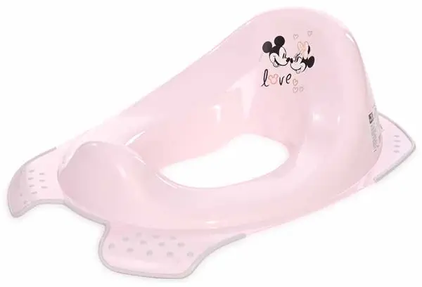 Accesoriu anatomic pentru scaunul de toaleta Lorelli - Mini Love, roz net