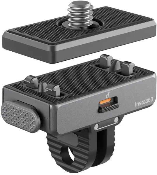 Accesoriu Insta360 - Quick Release Mount 2.0, negru