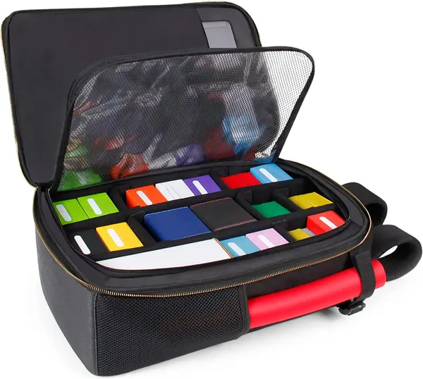 Accesoriu Magic The Gathering: Rucsac cu cărți de joc - negru