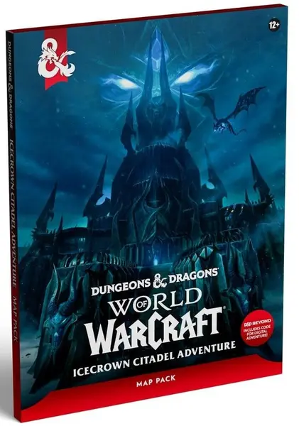 Accesoriu pentru joc de rol Dungeons & Dragons RPG: World of Warcraft - Icecrown Citadel Adventure Map Pack