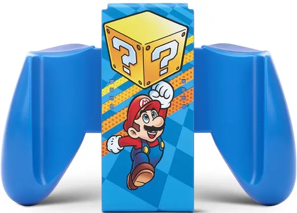 Accesoriu PowerA - Joy-Con Comfort Grip, Mystery Block Mario (Nintendo Switch)