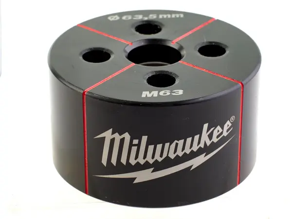 Accesoriu stantare Milwaukee DIE M 63, pentru otel moale, inoxidabil si aluminiu, 4932430921