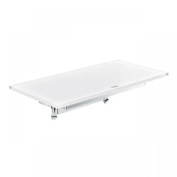 Accesoriu tavita GROHE Plus EasyReach 40954000, compatibila gama Grohe Plus, sticla, Alb