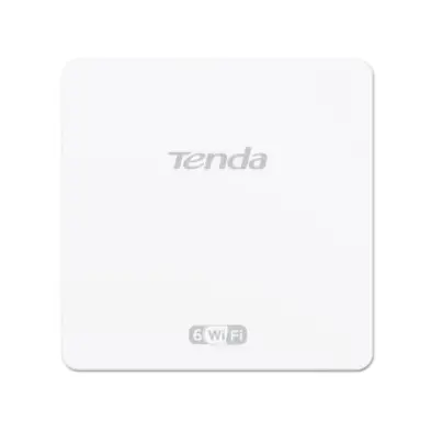Access Point Tenda W15-PRO, Dual Band, Gigabit, 2 antene interne, alimentare PoE, Wi-Fi 6 (Alb)