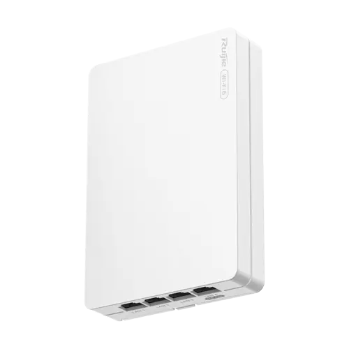 Access Point Wi-Fi 6, AX3000 Dual-Band, 5 x RJ45 1G, PoE In/Out, Cloud Management - Ruijie Reyee RG-RAP62-Wall