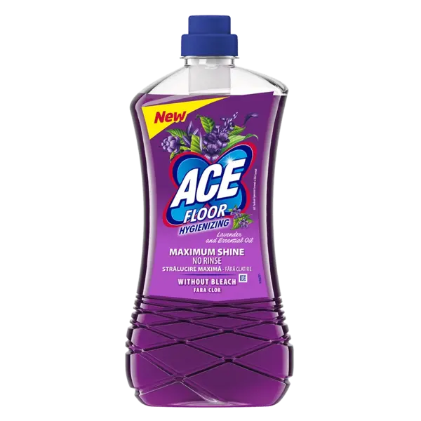 Ace Detergent pardoseli, 1 L, Lavanda si Uleiuri esentiale
