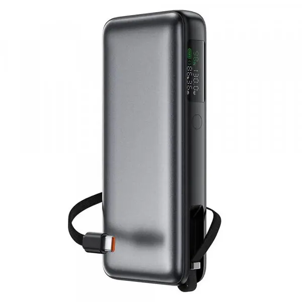 AceFast Baterie Externa Acefast M22, 20000mAh, 130W, QC + PD, 1 x USB-A - 2 x USB-C, Neagra