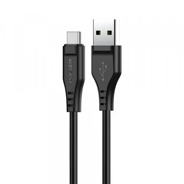 AceFast Cablu Date si Incarcare USB-A - USB-C Acefast C3-03, 60W, 1.2m, Negru