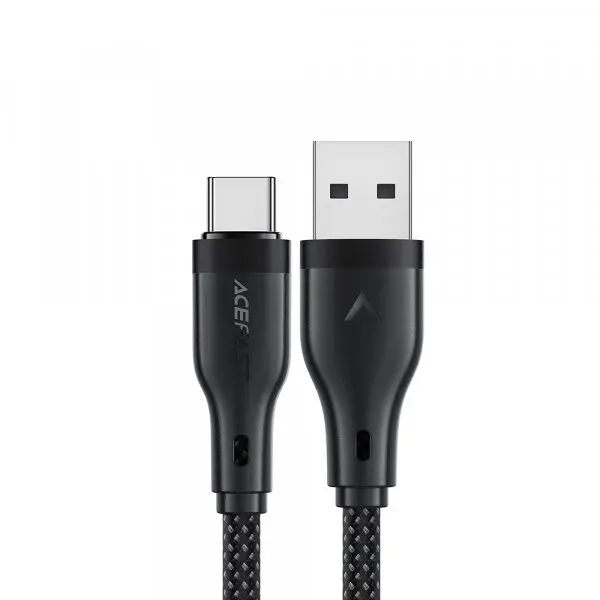 AceFast Cablu Date si Incarcare USB-A - USB-C Acefast C8-04, 18W, 1.2m, Negru