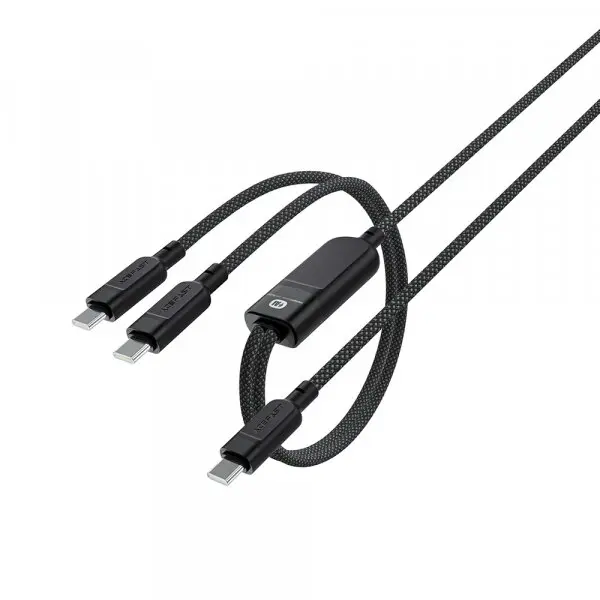 AceFast Cablu Date si Incarcare USB-C - 2 x USB-C Acefast C5-11, 100W, 1.2m, Negru