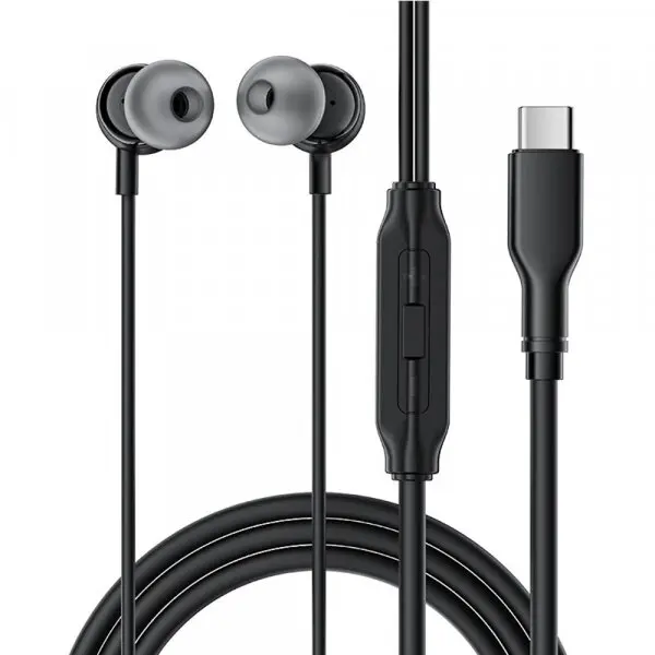 AceFast Casti Stereo Acefast L8, USB-C, 1.2m, Negru