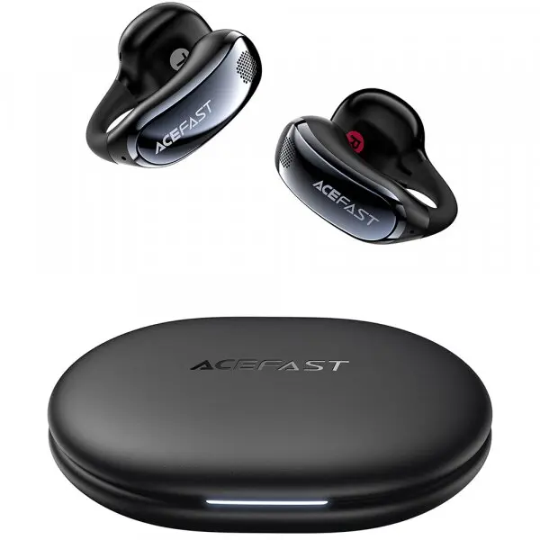 AceFast Casti True Wireless Acefast Aceclip Pro, Bluetooth, Negru
