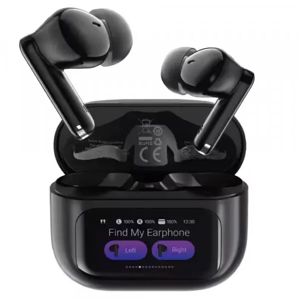 AceFast Casti True Wireless Acefast W6, Bluetooth, ANC, Negru